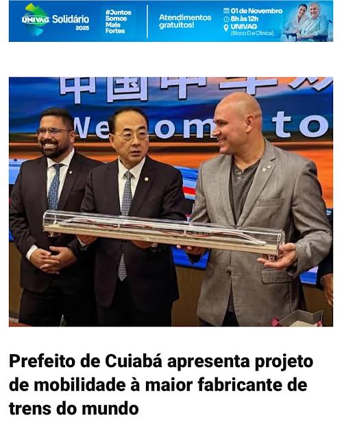 Abilio Brunini defende substituição do BRT por novo modal BUD em Cuiabá