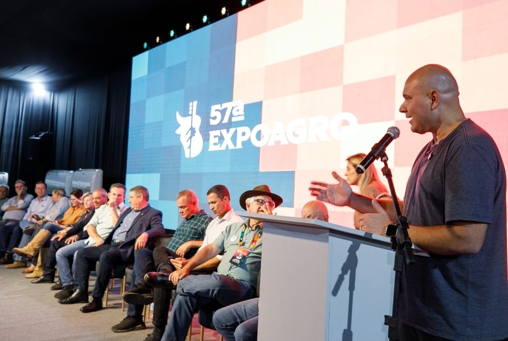 Abílio Brunini secretários participam da abertura da Expoagro e reafirmam compromisso de parceria