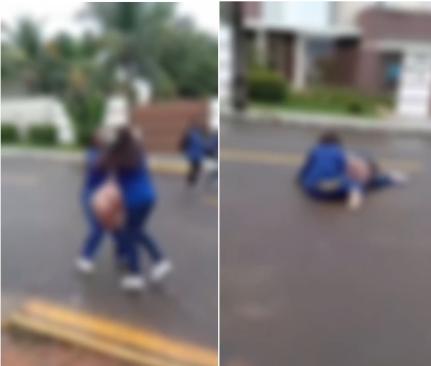 Adolescente de 14 anos fica desacordada após agressão em frente a escola em Sorriso