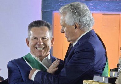 Caiado elogia Mendes e o coloca como possível ministro da Infraestrutura