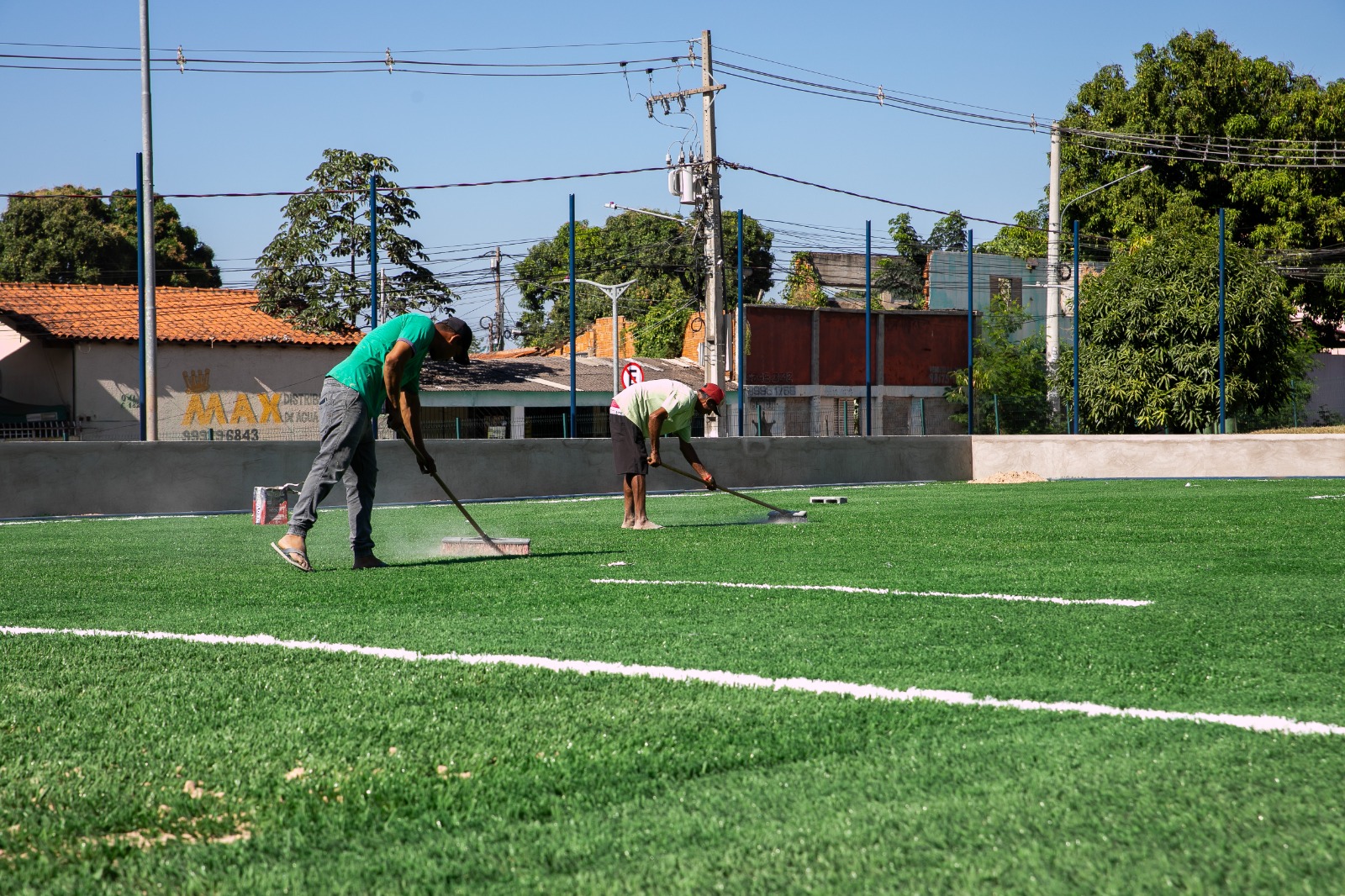 Cuiabá amplia revitalização de espaços esportivos em diferentes bairros