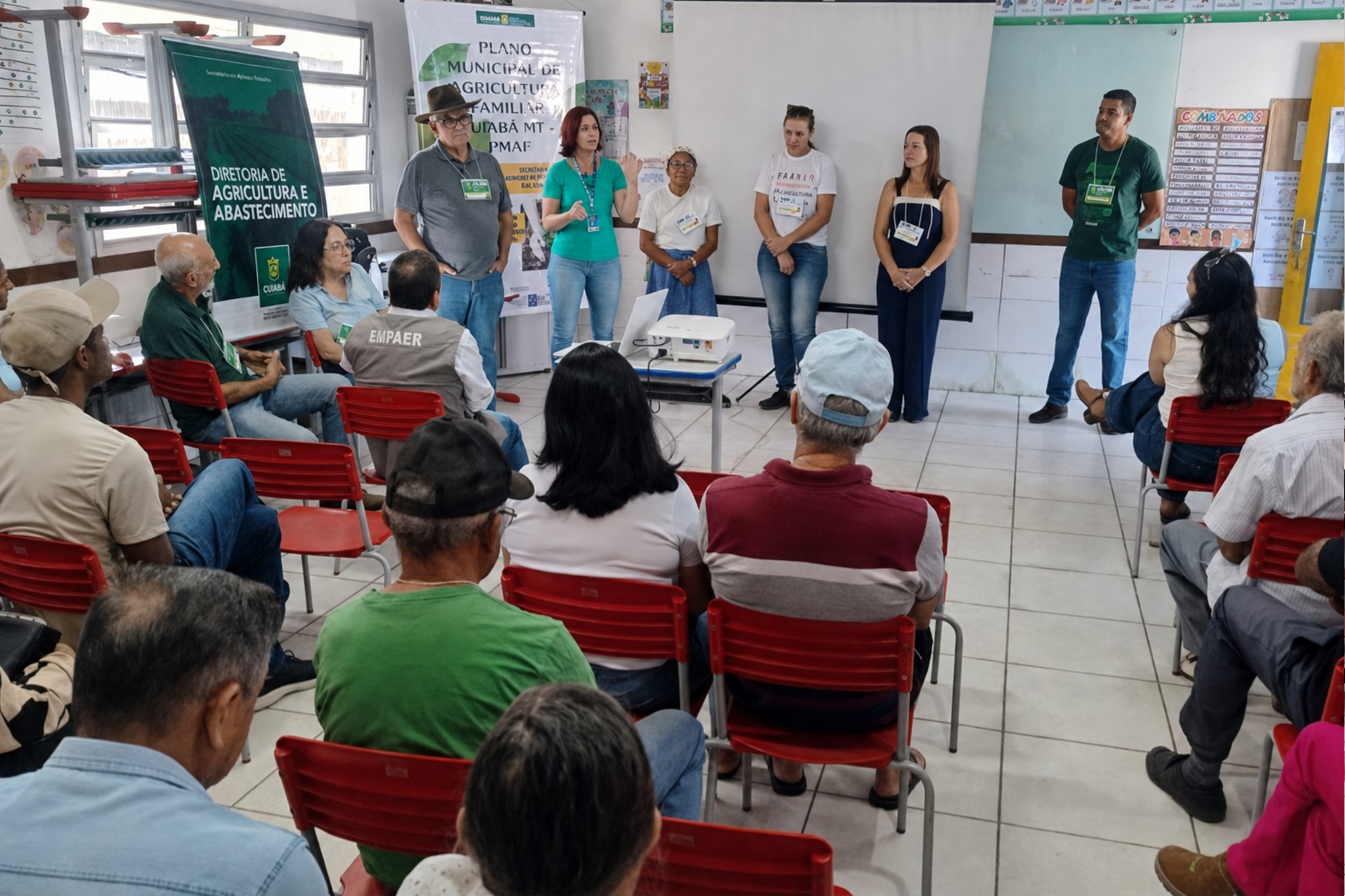 Cuiabá avança na construção do Plano Municipal da Agricultura Familiar com participação de 70 agricultores
