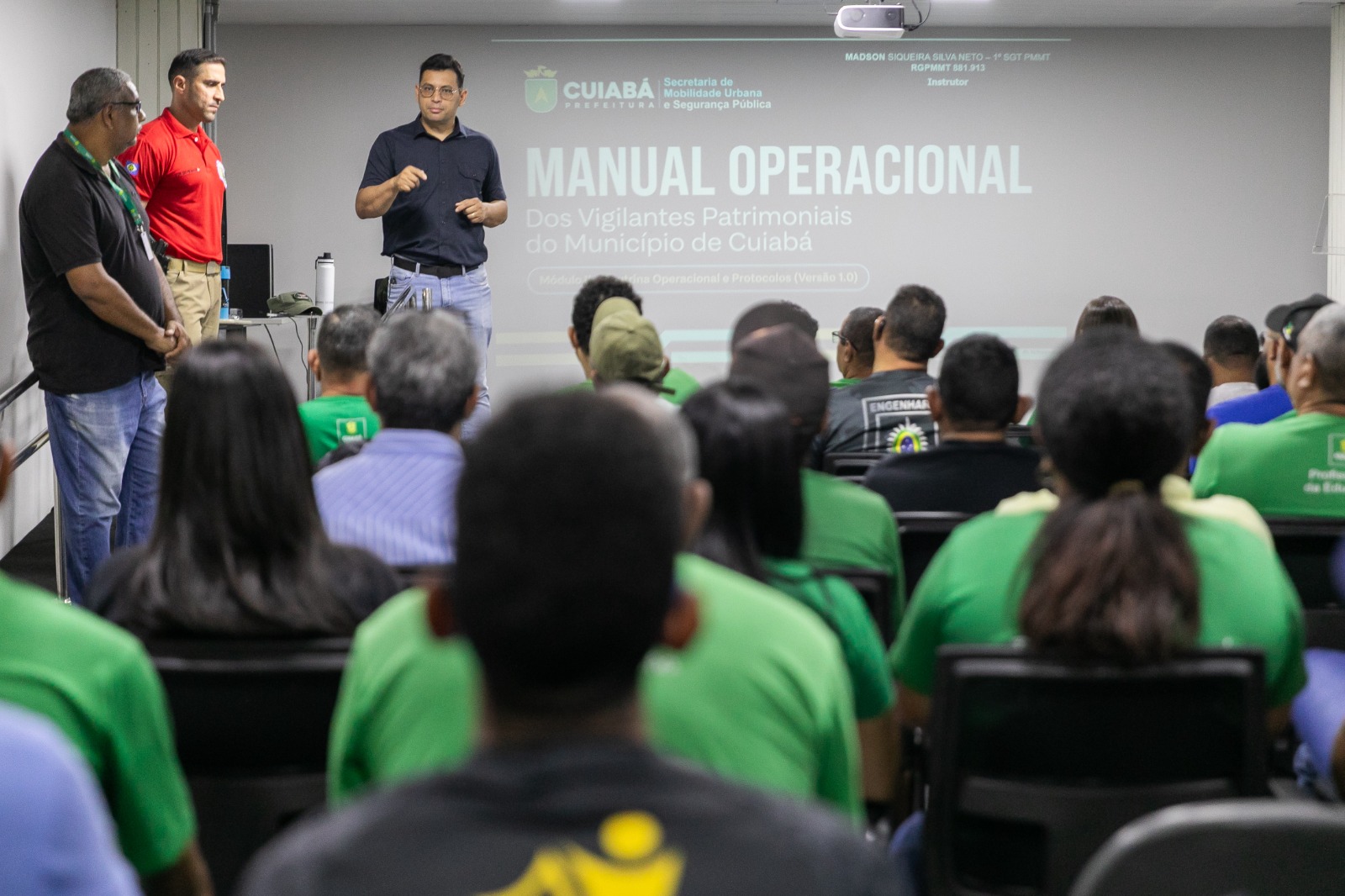 Cuiabá capacita 798 vigilantes patrimoniais em programa de segurança até agosto