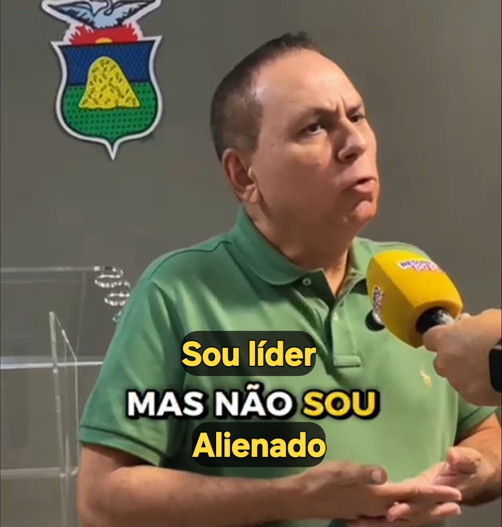 Dilemário descarta recuo e dispara: “Sou líder, mas não sou alienado”