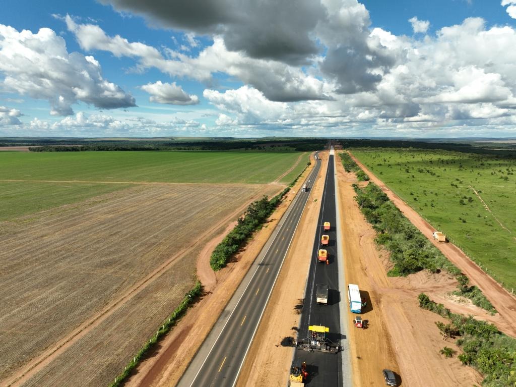 Duplicação da BR-163 soma 230 km entregues e acelera rumo à conclusão
