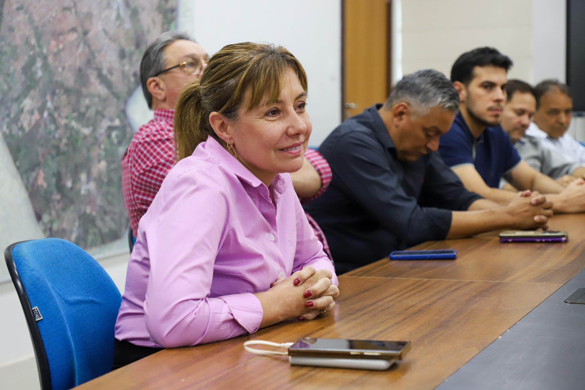 Em reunião com vereadores, Flávia Moretti reforça parceria entre Executivo e Legislativo