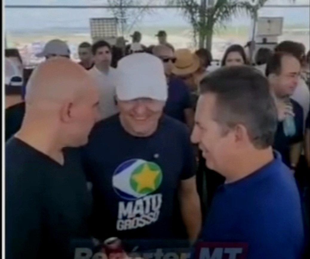 Entre motores e alianças: Abilio, Mauro e Pivetta prestigiam estreia da Fórmula Truck em MT