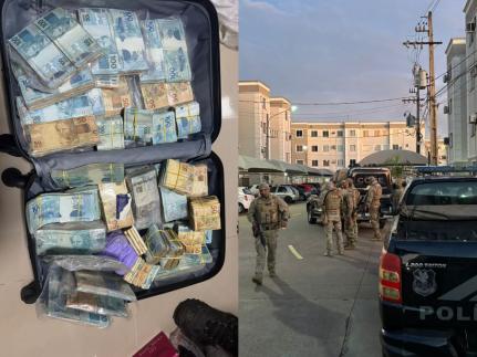 Grupo ligado a facção é alvo de operação por tráfico, golpes virtuais e lavagem de dinheiro