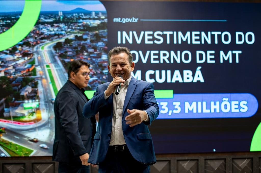 Mauro Mendes anuncia pacote de R$ 663,3 milhões em investimentos para Cuiabá