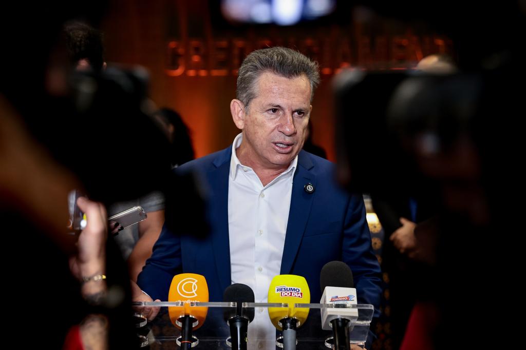 Mauro Mendes elogia operação no Rio e defende medidas mais duras contra o crime organizado