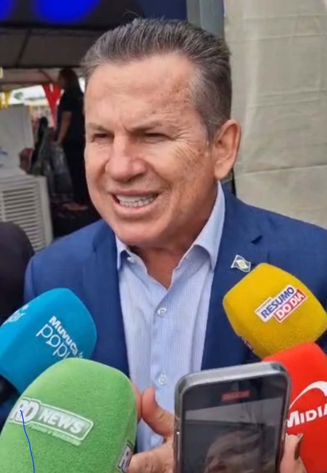 Mauro Mendes reforça apoio a Pivetta e afirma que Jayme pode buscar candidatura no União Brasil