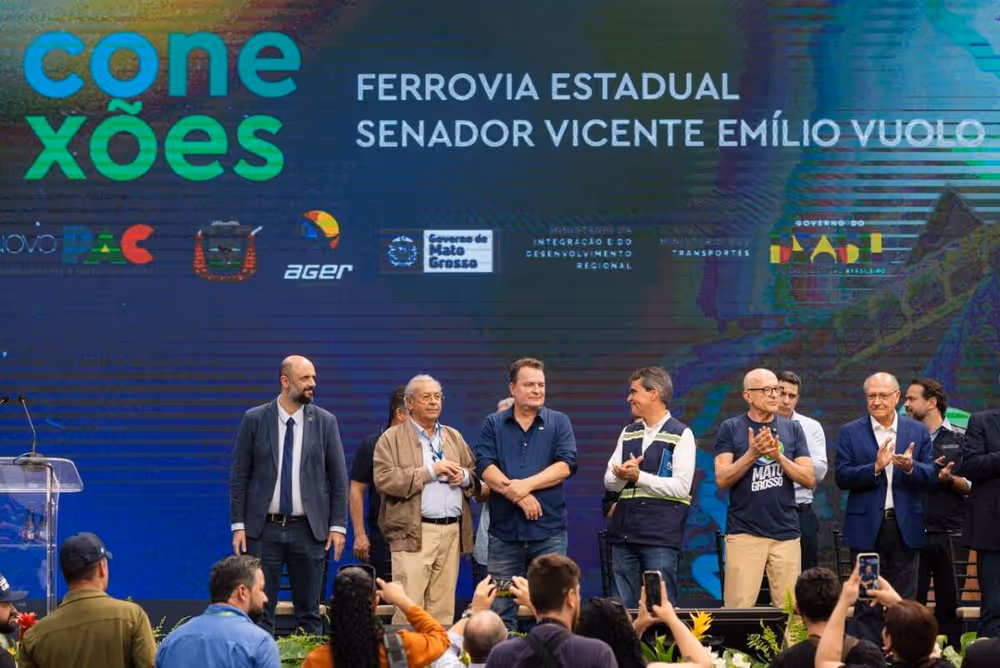 Max Russi destaca papel da ALMT e celebra entrega do primeiro trecho da Ferrovia Estadual de MT