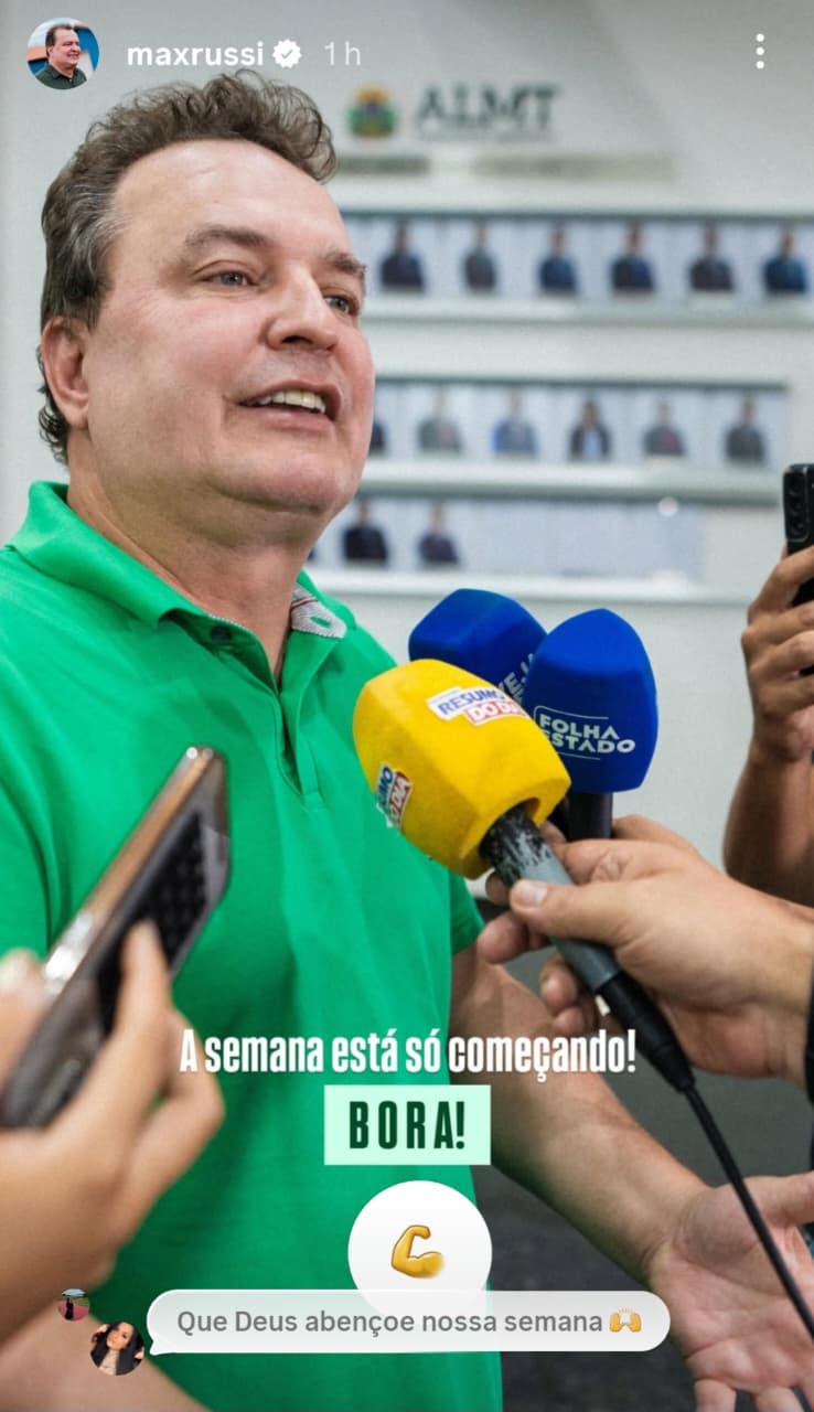 Max Russi prevê votação tranquila do RGA 2026 e das contas do governo na Assembleia