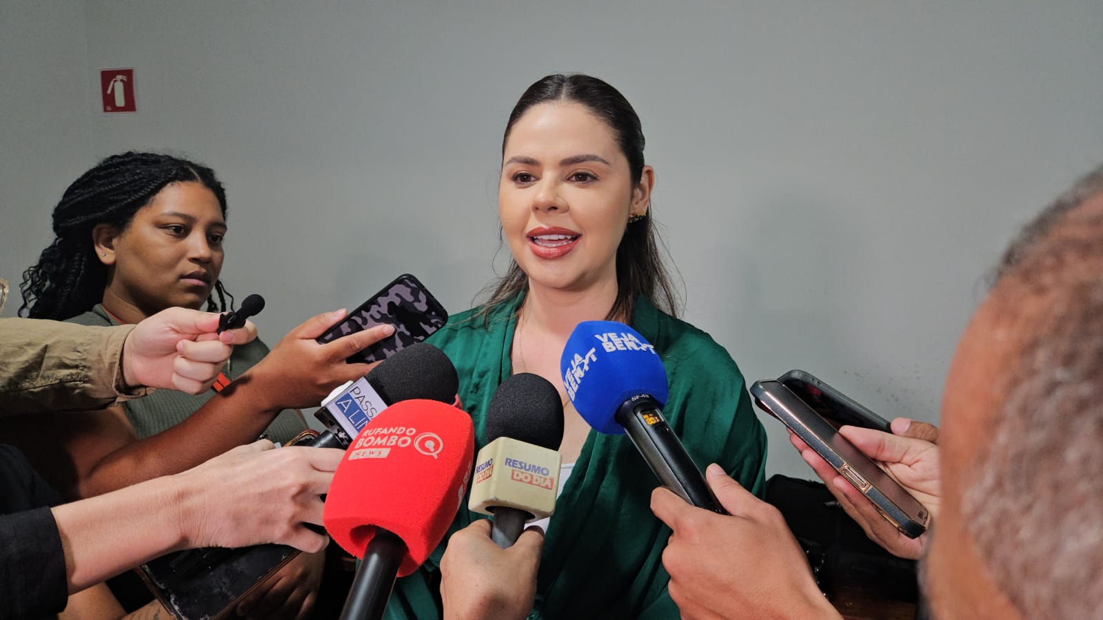 Michelly Alencar evita polemizar fala da primeira-dama Virginia Mendes