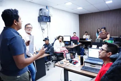 Redação do jornal Estadão Mato Grosso.