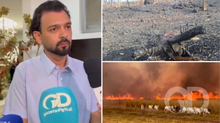 Jangada enfrenta prejuízos de R$ 50 milhões com incêndios e ativa força-tarefa de combate