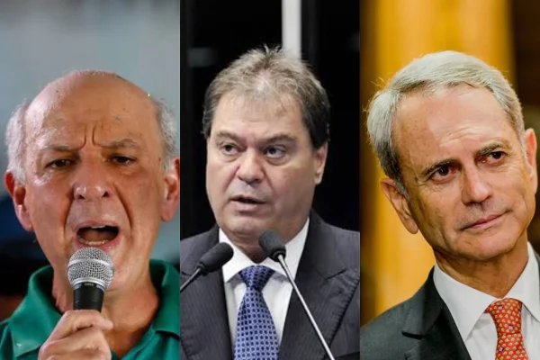 José Roberto Arruda, Gim Argello e Paulo Octávio