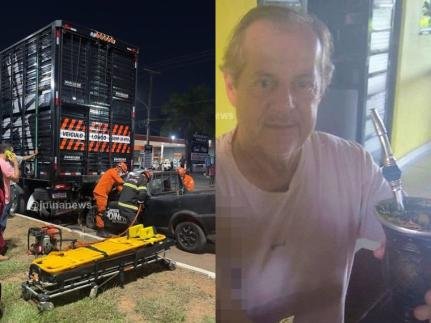 Empresário morre horas após colisão com carreta na avenida JK em Juína
