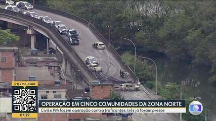 Operação conjunta mira integrantes do TCP no Complexo de Israel