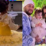 Alerta fofura: Amanda Kimberlly registra Helena, sua filha com Neymar, imitando bailarina Alerta fofura: Amanda Kimberlly registra Helena, sua filha com Neymar, imitando bailarina