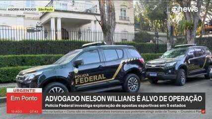 Advogado Nelson Wilians é alvo de operação da PF