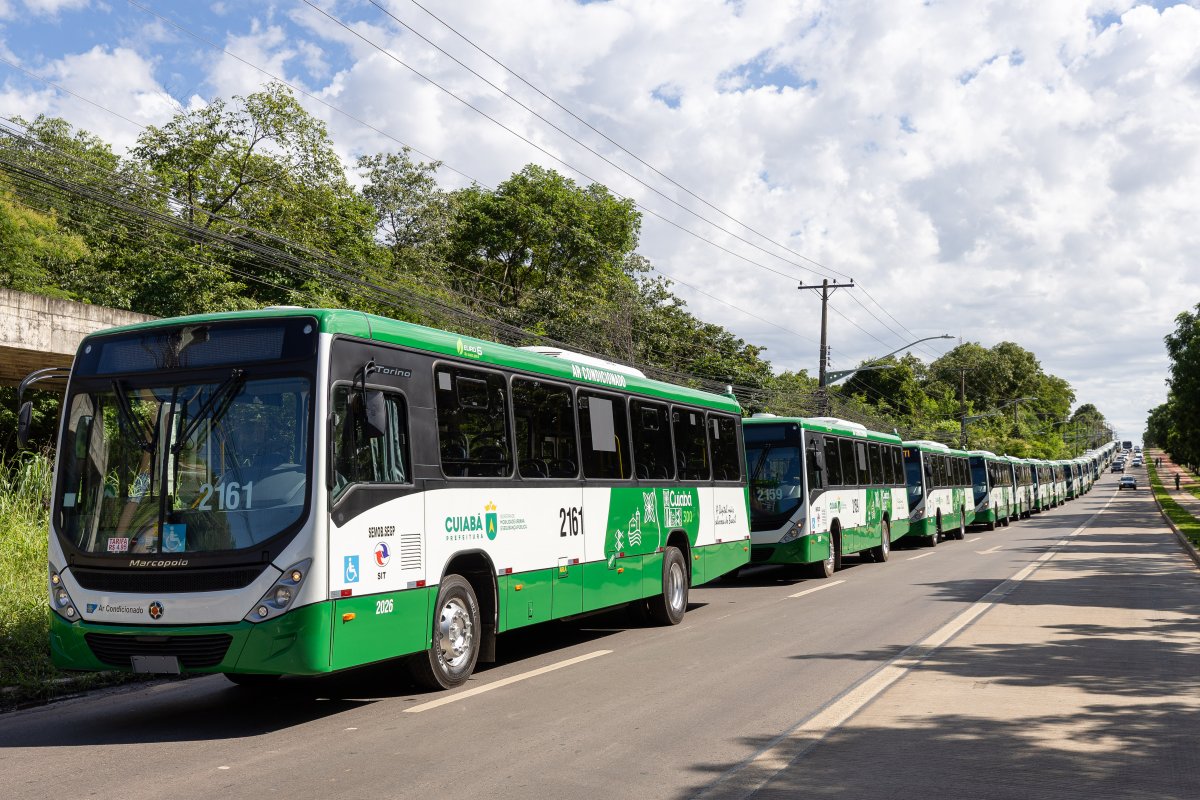 Cuiabá oferece frota completa e transporte gratuito no domingo de eleições 2026