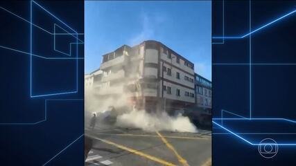 Terremoto mata 111 na Colômbia Terremoto mata 111 na Colômbia