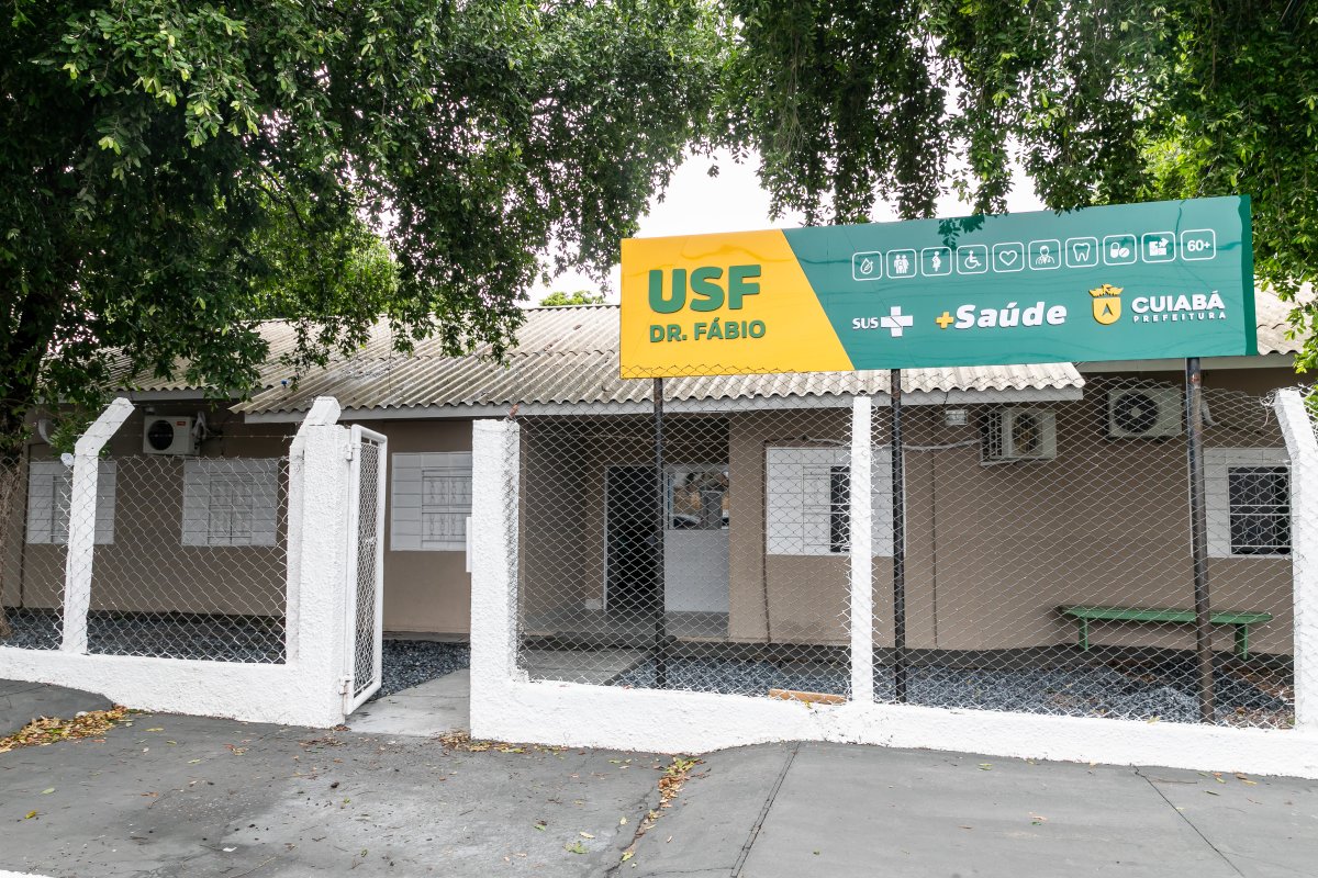 USF Dr. Fábio já atende população em Cuiabá; inauguração oficial acontece sexta-feira