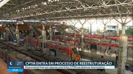 Com apenas uma linha após concessões, CPTM entra em reestruturação Com apenas uma linha após concessões, CPTM entra em reestruturação