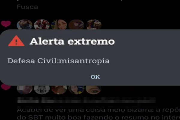 Alerta falso invade celulares em Curitiba, Brasília e outras cidades; Defesa Civil nega responsabilidade