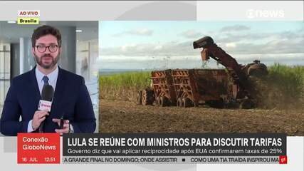 Lula se reúne com ministros para discutir tarifas