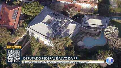Deputado federal do RJ é alvo da PF em operação contra esquema de compra de votos Deputado federal do RJ é alvo da PF em operação contra esquema de compra de votos