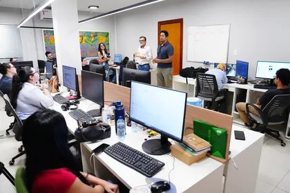 Redação do portal Midianews.