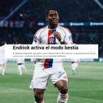 “Modo fera”: Jornal espanhol elogia Endrick e cita fase artilheira