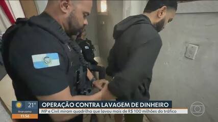 Operação mira esquema que lavou mais de R$ 100 milhões do tráfico
