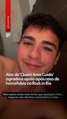 João Victor Gonçalves acusa streamer de homofobia após live durante Rock in Rio