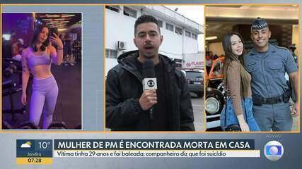 Mulher de PM é encontrada morta com tiro na cabeça e arma do marido sob o corpo em Embu das Artes