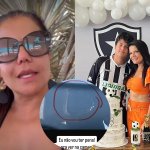 Nivea Stelmann diz que carro da família foi depredado após vitória do Botafogo Nivea Stelmann diz que carro da família foi depredado após vitória do Botafogo