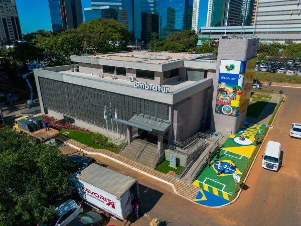 Sede da Embratur em Brasília, no Setor Comercial Norte
