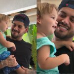 Zé Felipe é denunciado a órgãos de proteção após vídeo polêmico com o filho caçula