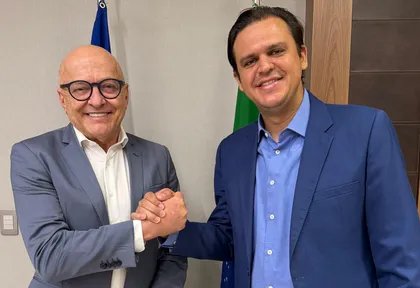 Governador Otaviano e deputado Thiago