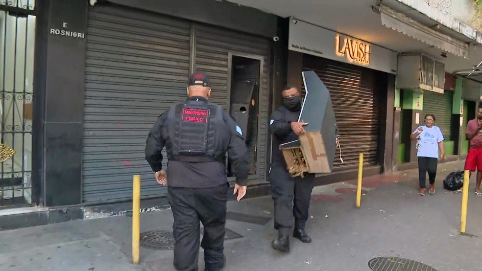 Operação do MPRJ fecha bingo clandestino na Rua Conde de Bonfim e apreende 99 máquinas na Tijuca