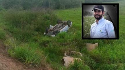 Estudante de Agronomia morre em capotamento de caminhonete na MT-247 em Mato Grosso