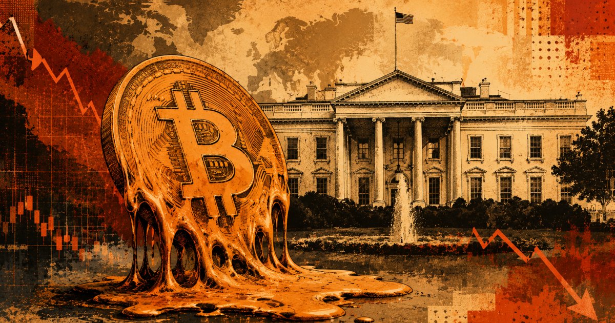 Bitcoin em queda livre: Por que o mercado cripto desaba apesar do apoio de Trump