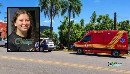 Jovem de 23 anos falece em acidente de moto na Avenida 7 de Setembro em Cáceres