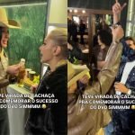 “Beber pra esquecer dos problemas”: brincam Ana Castela e Duda Bertelli após gravação de DVD “Beber pra esquecer dos problemas”: brincam Ana Castela e Duda Bertelli após gravação de DVD