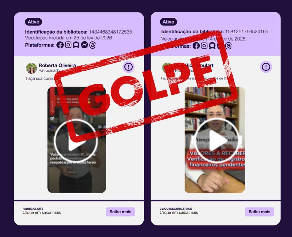 Fraude em Programas Governamentais: Golpistas Exploram Valores a Receber e Minha Casa Minha Vida em Anúncios Falsos no Facebook e Instagram