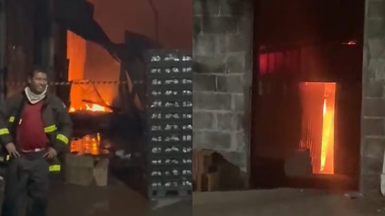 Incêndio destrói fábrica de pães Bread Joy em Cuiabá sem deixar feridos