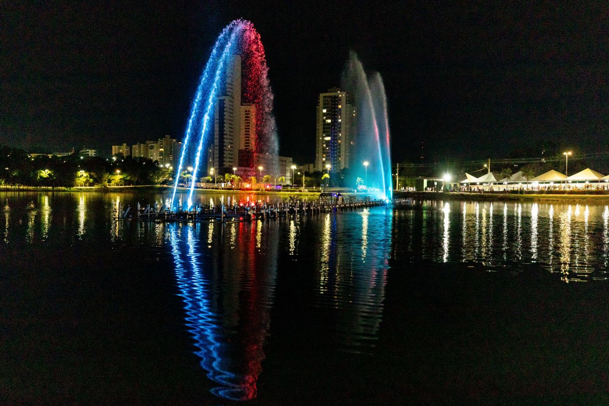 Cuiabá expande Show das Águas com apresentações diárias de terça a domingo no Parque