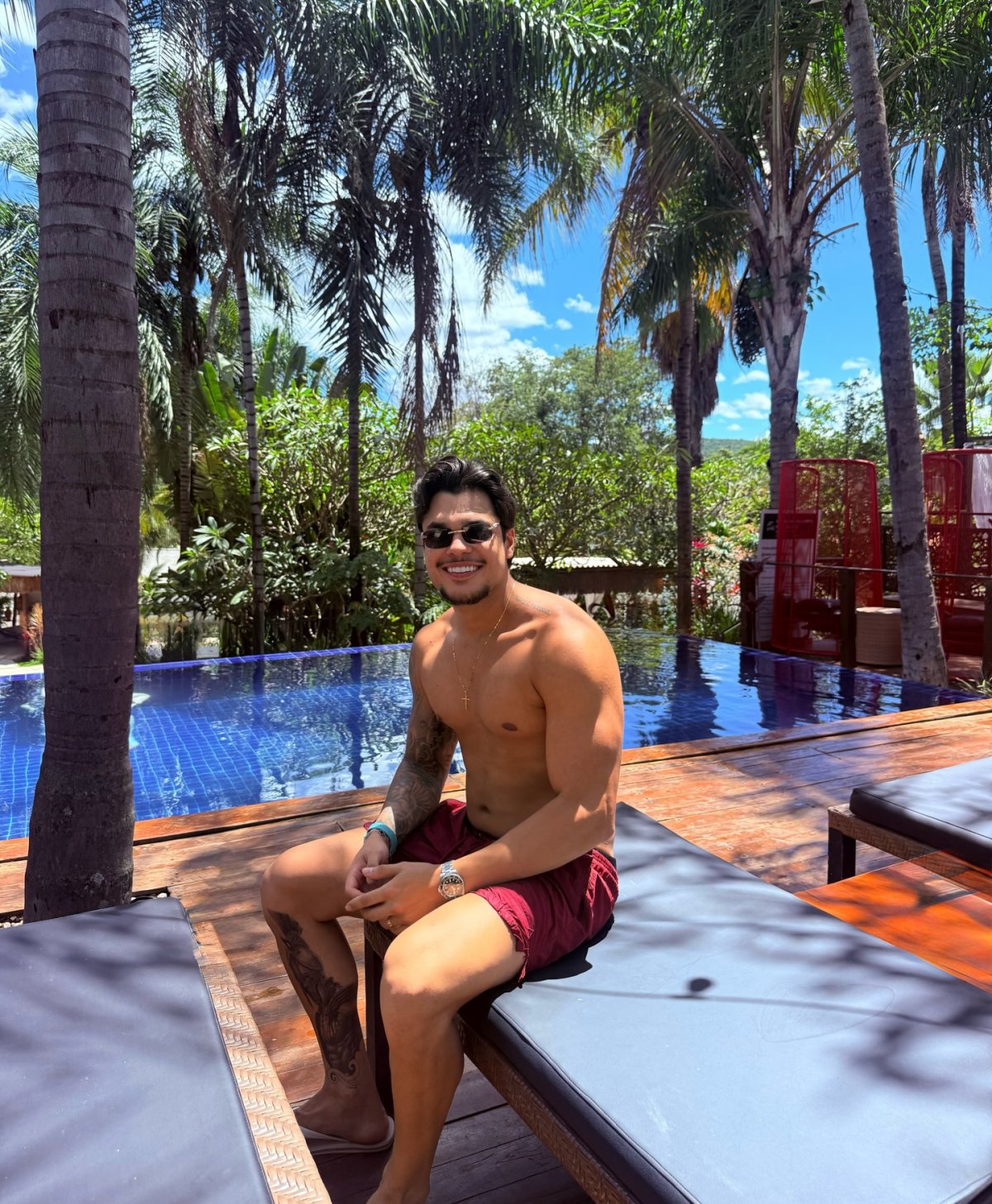Foto: Reprodução/Instagram @andrewhgarcia Foto: Reprodução/Instagram @andrewhgarcia